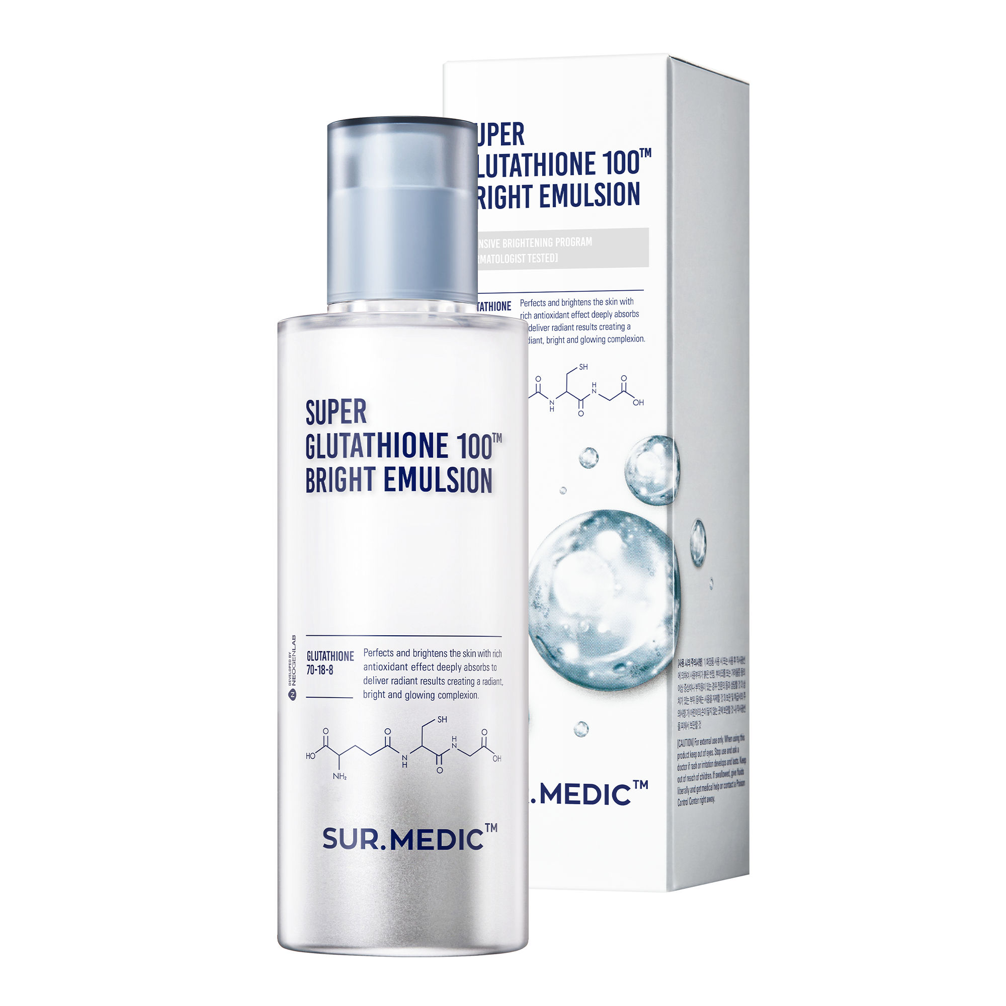 SUR.MEDIC SUPER GLUTATHIONE 100™ BRIGHT EMULSION 120ML
