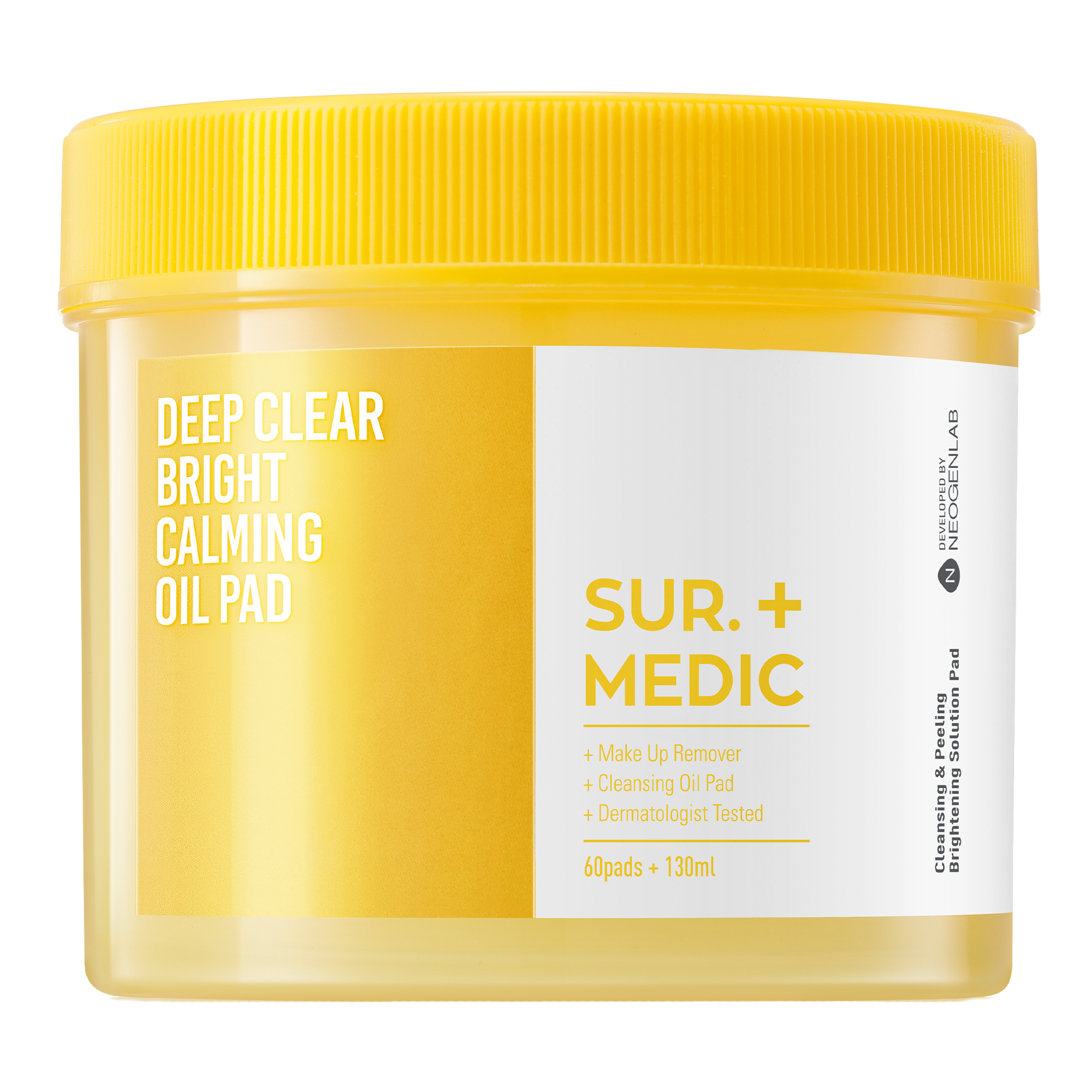 SUR.MEDIC+ DEEP CLEAR BRIGHT CALMING OIL PAD 4.39 oz / 130ml