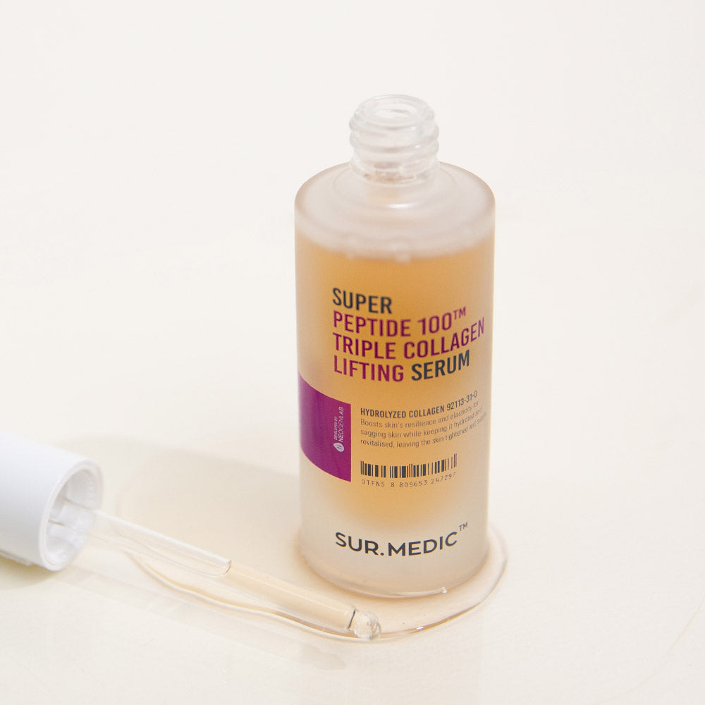 SUR.MEDIC+ SUPER PEPTIDE 100 COLLAGEN LIFTING SERUM 1.69 oz / 50ml