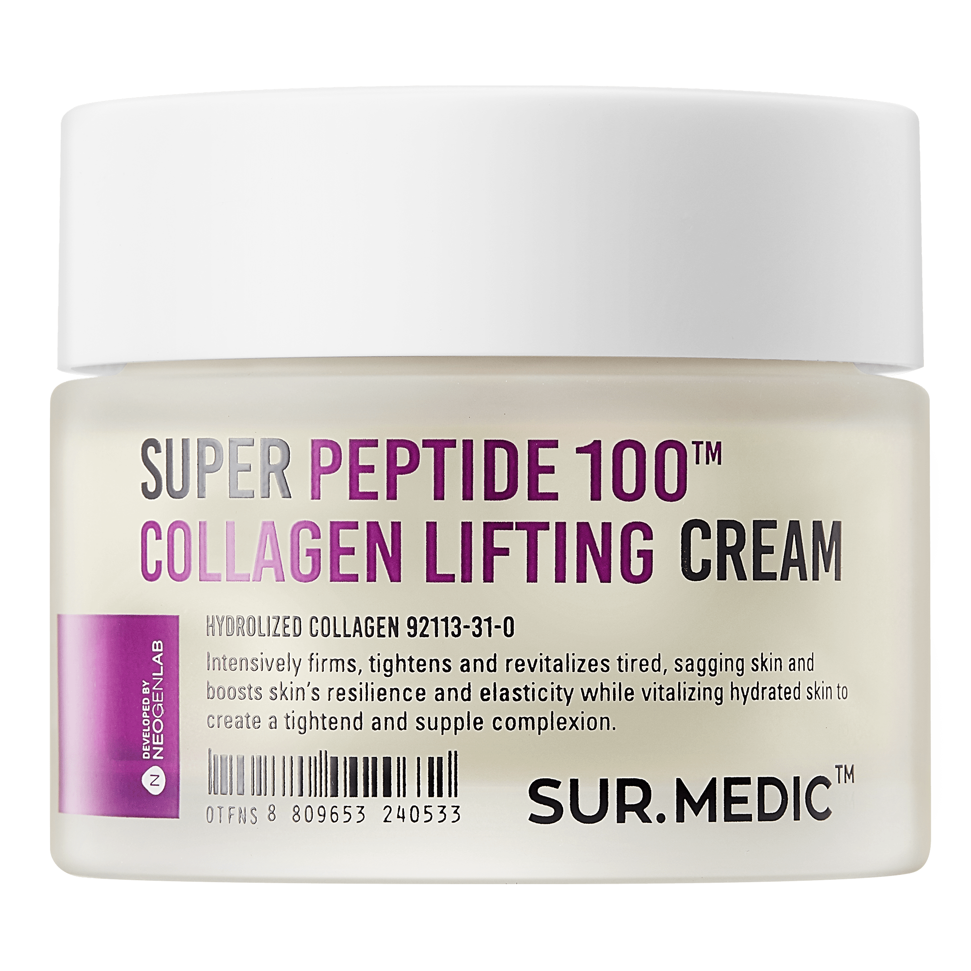 SUR.MEDIC+ SUPER PEPTIDE 100TM COLLAGEN LIFITING CREAM (50ml)