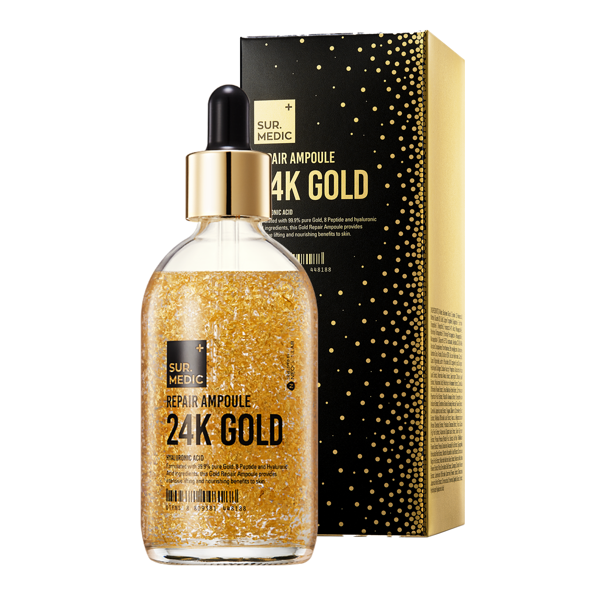 SUR.MEDIC+ 24K GOLD REPAIR AMPOULE 3.38 oz / 100ml