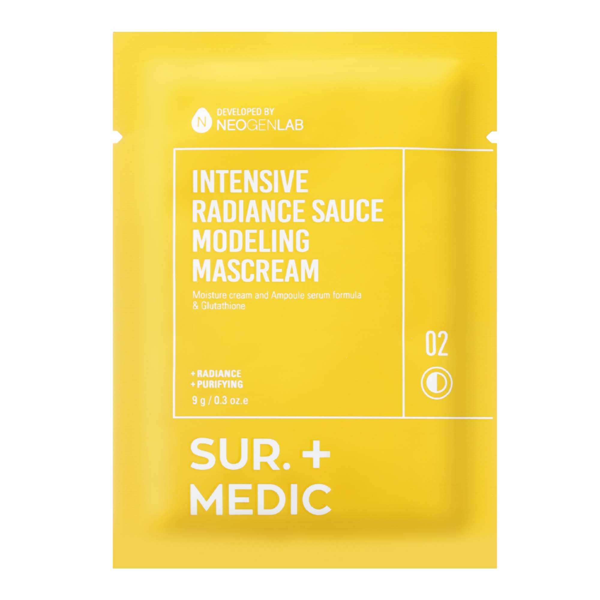 SUR.MEDIC INTENSIVE RADIANCE SAUCE MODELING MASCREAM 2.4 oz / 69g
